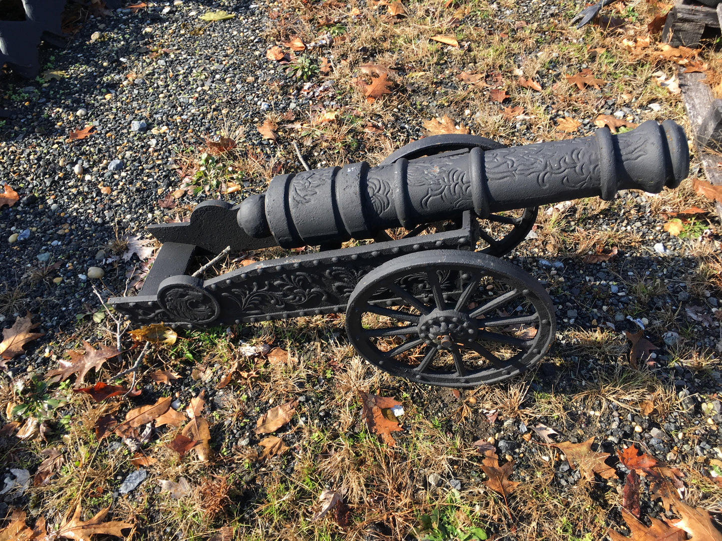 CAST IRON CANNON-Jantiques LLC.