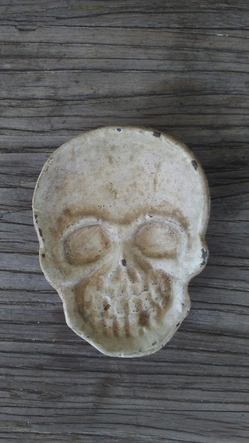 Ashtray - Cast Iron Skull Ashtray-Jantiques LLC.